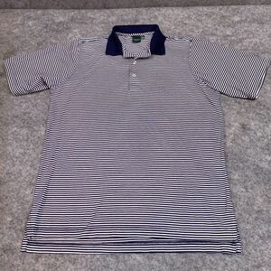 Fairway & Green Signature Polo Shirt Mens Large Performance‎ Golf Casual Relax